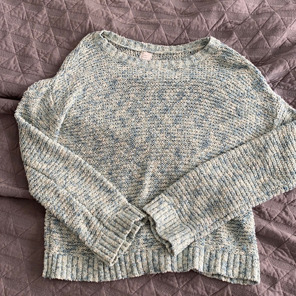 Size 2x A Day Cropped Sweater